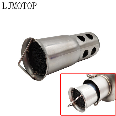 Buy Motorcycle DB Killer Silencer Noise Sound Eliminator Exhaust Muffler For KLX 150 250 KLX250 KLX 450R KDX 125 250 in the online store LJMOTOP TopMotor Store at a price of