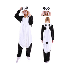 2020 New Winter warm adult unisex Pajamas Set Cartoon Sleepwear Women Pyjama Flannel Animal Stitch Panda Unicorn Pajama Kugurumi 2024 - buy cheap