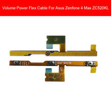Genuine Power & Volume Flex Cable For Asus Zenfone 4 Max ZC520KL 5.2' Power & Volume Switch Button Flex Ribbon Cable Replacement 2024 - buy cheap