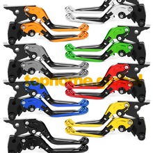 Palancas de freno extensibles plegables para Kawasaki Ninja 600/ZX6/ZX600/ZZR600 2005-2009, ZX-6 extensible CNC 2006 2007 2024 - compra barato