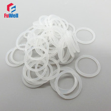 White O-ring Silicon O ring Gasket Food Grade 1mm Thickness OD 15/16/17/18/19/20/21/22/23/24/25mm Sealing Ring Gasket 2024 - buy cheap