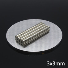 50pcs 3x3 Bulk Small Round Neodymium Disc Magnets Dia 3mm x 3mm N35 NdFeB Super Powerful Strong Rare Earth 3*3 permanent Magnet 2024 - buy cheap