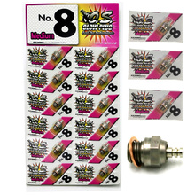 12 unids/lote Original OS NO.8 O.S. OS8-bujías de brillo para motor OS, conector medio N 2024 - compra barato