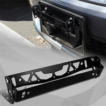 New 1pc Universal Multi Color Power License Plate Frames Aluminum Car JDM Styling License Plate Frame Frame Tag Holder 2024 - buy cheap