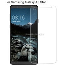 9 2.5D 0.26mm de Segurança H de Vidro Temperado Para Samsung Galaxy A8 Estrela Protetor de Tela película protetora Para Samsung Galaxy a8 Estrela 2024 - compre barato