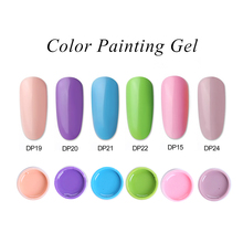 MONASI UV Gel Paint French 2021 Top Selling Painting Gel Summer Colors Super Gel Paint Soak Off Nail Art Gel Nail Polishes 2024 - buy cheap