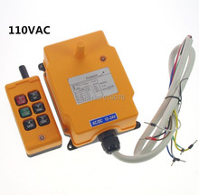 Sistema de controle remoto para guindaste com rádio e 6 canais HS-6 110vac