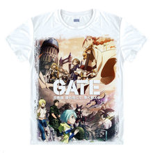 Camiseta de anime de la puerta para hombres, camisas de estilo kawaii, anime japonés, cosplay, A la moda 2024 - compra barato