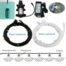 6 meters Electric Diaphragm Pump with Brass Nozzles Water Mist Spray Misting System Automatic Water Pump Sprayer for Garden 2024 - buy cheap