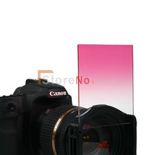 2 шт постепенный розовый квадратный цветной конверсионный фильтр для серии Cokin P 2024 - купить недорого