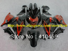 2013 Высококачественный красный глянцевый черный комплект обтекателей для KAWASAKI Ninja ZX14R 06 07 ZX 14R 2006 2007 Φ 06-07 2006-2007 2022 - купить недорого