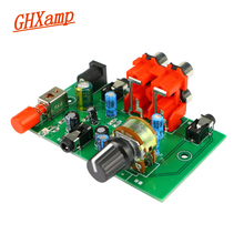 GHXAMP NE5532 усилитель аудио сигнала плата усиления 20 дБ 3,5 мм разъем Интерфейс усилитель для наушников с регулировкой громкости 1 шт. 2024 - купить недорого