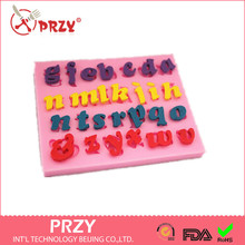 Mold Fondant Cake Decoration Mold Chocolate Mold Style 26 Letters and Numbers Chocolate Silicon New Moulds Silicone Rubber PRZY 2024 - buy cheap