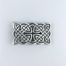 New Vintage Style Cross Knot Rectangle Belt Buckle also Stock in US BUCKLE-WT133 2024 - buy cheap