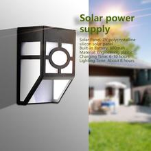 PIR Motion Sensor Solar LED Light Wall Mount 2LED Solar Lamp Waterproof Outdoor Garden Security Night Light For Path Fence Yard 2024 - buy cheap