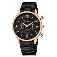 2020 Новое поступление мужские часы из розового золота Нержавеющая сталь бизнес класса люкс кварцевые часы аналоговые наручные часы Relogio Masculino подарок 2024 - купить недорого