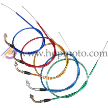 Colourful throttle cable for dirt bike line pit bike Line spare parts 2024 - buy cheap