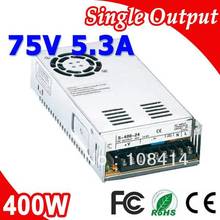 S-400-75 400W 75V 5.3A LED Switching Power Supply Transformer 110V 220V AC to DC output 2024 - buy cheap