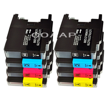 8 Compatible Brother LC1240 LC1280 LC12 LC17 LC73 LC77 LC40 LC71 LC75 Ink Cartridges For MFC J 6510 DW 6710 DW 6910 DW printer 2024 - buy cheap