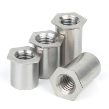 5pcs M2.5 Through hole Rivet stud Riveting Nut column Rivetings 304 stainless steel 4mm-10mm Length 2024 - buy cheap