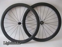 PONABET Dimple surface full  carbon wheels 25mm width 50mm tubular carbon road bike with powerway R13hub 2024 - buy cheap