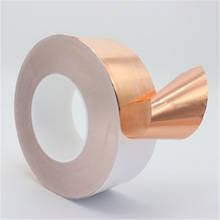 50MM X 30M Single Conductive Copper Foil Tape Copper Strip High Temperature Resistant Tape Masking Tape 2024 - buy cheap