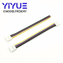 RGBWW LED Strip Connector 6pin 12mm Free Welding Connector 5pcs/lot for RGB+CCT LED Strip 2024 - buy cheap