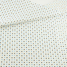 Teramila Black and Blue Dot Design White Printed Cotton Fabric for Sewing Patchwork Scrapbooking Home Textile Decoration Cloth 2024 - buy cheap