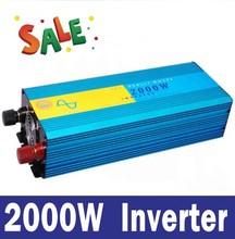 2000W Power Inverter Pure sine wave DC 12V TO AC 220V Car Auto Solar Power Converter with Peak Power 4000W 2024 - buy cheap