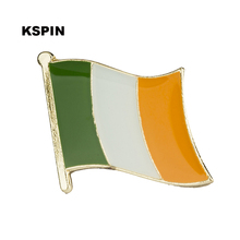 Ireland flag pin lapel pin badge 10pcs a lot Brooch Icons KS-0012 2024 - buy cheap