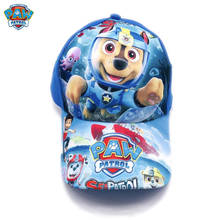 Детская шляпа с героями мультфильмов «Щенячий патруль», новая бейсболка, сетчатая летняя шляпа, лучший детский подарок на день рождения 2024 - купить недорого