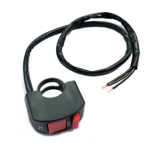 JEAZEA-interruptor para manillar de motocicleta, Control de faros de luz antiniebla con botón de encendido y apagado, 12VDC, 3 cables, ATV, Dirt Bike 2024 - compra barato