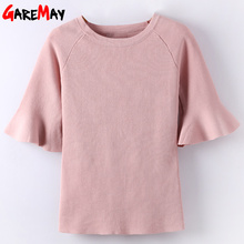 GAREMAY Knitted Women Sweaters And Pullovers Autumn Knitting Women's Sweater Female Pullover Knitwear O-Neck Loose Womens Jumper 2024 - buy cheap