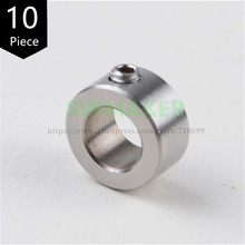10pcs Stainless Steel Lock Collar locker OD 14mm ID 8mm for Openbuilds OX CNC machine parts for V Slot Linear Extrusion 2024 - buy cheap