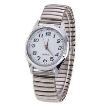 Мужские кварцевые часы с ремешком из нержавеющей стали, модные деловые наручные часы с эластичным ремешком, кварцевые часы # 2024 - купить недорого