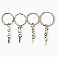 20pcs/lot Size 25mm Metal Key Chains Key Ring Round Split Keyrings Keychain for Bags DIY Jewelry Making Materrials 2024 - buy cheap