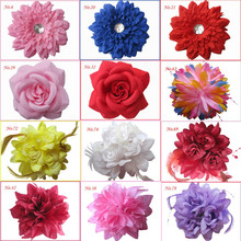 50 BLESSING Good Girl Hair Clip 6-6.5" Silk Peony Lily Rose Flower 79 No. 2024 - buy cheap