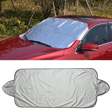 Car Sunshade Sun Shade Windshield Front Rear Window Film Visor Cover UV Protection r Car-styling Protector Aluminium film  3.0# 2024 - compre barato