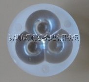 High Power LED lens diameter 35MM  Matte  3 x 1 Lens ,LED Piece lens 2024 - buy cheap