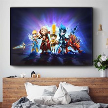 Summoners War-carteles de ilustraciones de videojuegos, impresiones sobre lienzo para pared, decoración para sala de estar, decoración del hogar, sin marco 2024 - compra barato