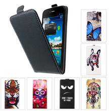 SONCASE-funda trasera de teléfono con tapa 100%, carcasa de cuero pu con dibujos animados para uhans-a101s 2024 - compra barato