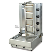 LPG/NUTURAL Gas vertical broiler with 4 burners Gas Doner Kebab Machine gas shawarma Grill for meat 2024 - buy cheap