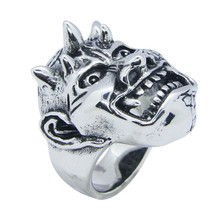 Big Monster Ring 316L Stainless Steel Women Mens Polishing Biker Monster Ring 2024 - buy cheap