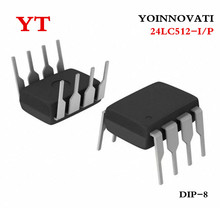 20 pçs/lote 24LC512-I/P 24LC512 I/P DIP-8 IC Melhor qualidade 2024 - compre barato