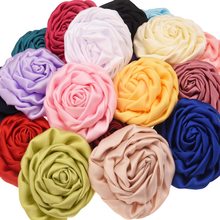 10PCS Chiffon Flowers 5.5-6cm Flower Accessory Cute Hair Accessories Boutique Headwear Diy Accessories No Hairclip No Hair bows 2024 - buy cheap