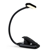 DBF Rechargeable LED USB Book Light Reading Light Flexible Book Lamp Dimmer Clip Table Desk Lamp For Notebook Laptop PC Computer 2024 - buy cheap