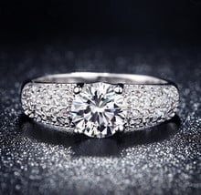 H:HYDE-anillos de Color plata para mujer, joyería de boda, bisutería de circonia vintage, accesorios de compromiso 2024 - compra barato