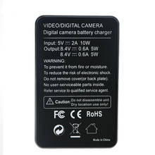Двойное зарядное устройство для Canon EOS 550D 600D 650D 700D X4 X5 X6i X7i T2i T3i 2024 - купить недорого