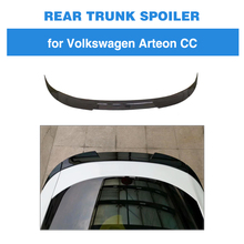 For Volkswagen VW CC Arteon 2019 2020 Rear Trunk Lip Spoiler ABS Carbon Fiber Look Glossy Black 2024 - buy cheap