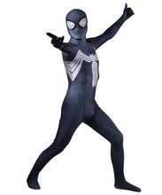 3D Printting Black Venom Symbiote Super Villain Bodysuit Spiderman Cosplay Costume Skin Spandex Zentai Halloween Costume 2024 - buy cheap